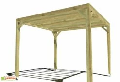 Meilleures ventes -MON AMENAGEMENT JARDIN Soldes 3x3 cubique pergola bois