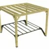 Pergola En Bois Traité Autoclave Autoportée Toit Plat - 3 M -MON AMENAGEMENT JARDIN Soldes 3x3 cubique pergola bois plongeant