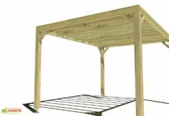 Meilleures ventes -MON AMENAGEMENT JARDIN Soldes 4x3 cubique pergola bois