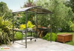 Abri Pour Barbecue En Aluminium Et Polycarbonate 150 X 240 Cm