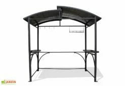 Abri Pour Barbecue En Aluminium Et Polycarbonate 150 X 240 Cm -MON AMENAGEMENT JARDIN Soldes abri barbecue 1