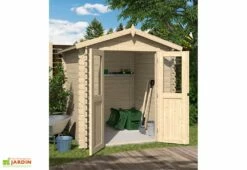 Abri De Jardin En Bois D’épicéa FSC – 180 X 180 X 214 Cm