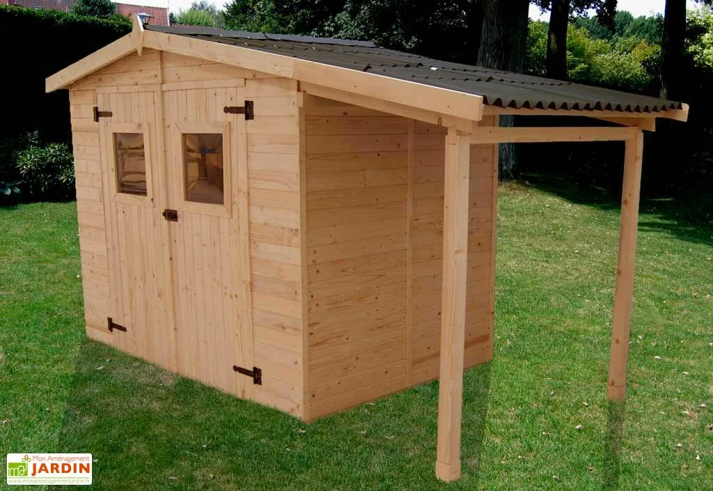 Abri De Jardin Bois Eden + Bûcher (336x160) 3 Abri De Jardin Bois Eden + Bûcher (336x160)