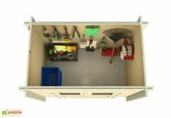 Abri De Jardin En Bois D’épicéa FSC – 230 X 120 X 204 Cm 9 Abri De Jardin En Bois D’épicéa FSC – 230 X 120 X 204 Cm -MON AMENAGEMENT JARDIN Soldes abri de jardin bois d epicea