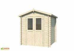 Abri De Jardin En Bois D’épicéa FSC – 180 X 180 X 214 Cm -MON AMENAGEMENT JARDIN Soldes abri de jardin bois epicea