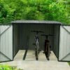 Abri De Jardin En Acier Galvanisé Pour Vélos – 2,86 M² 1 Abri De Jardin En Acier Galvanisé Pour Vélos – 2,86 M² -MON AMENAGEMENT JARDIN Soldes abri de jardin velo acier