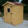 Abri De Jardin En Bois Eden 2,56 M² Ep. 16mm + Plancher -MON AMENAGEMENT JARDIN Soldes abri edern 1616