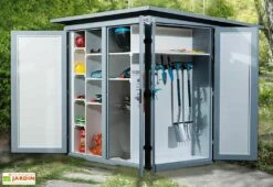 Abri De Jardin Bois Garten Q (200x200cm) -MON AMENAGEMENT JARDIN Soldes abri garten q