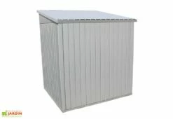 Abri De Jardin En Acier Galvanisé Duramax Modern 4 M² Gris Silver -MON AMENAGEMENT JARDIN Soldes abri jardin acier galvanise duramax modern 6x5 gris