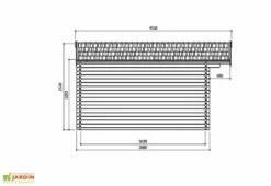 Solid Abri De Jardin Bois Rignitz 40 Mm (418x388) -MON AMENAGEMENT JARDIN Soldes abri jardin bois 40 mm 3