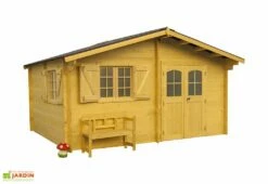 Abri De Jardin Bois 42 Mm (444x515x260cm) 7 Abri De Jardin Bois 42 Mm (444x515x260cm) -MON AMENAGEMENT JARDIN Soldes abri jardin bois 42mm 444x515x260 2