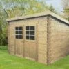 Solid Abri De Jardin Bois Brest 28 Mm (298x298) Traité En Option -MON AMENAGEMENT JARDIN Soldes abri jardin bois autoclave solid brest 9m2