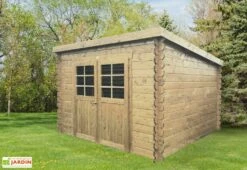 Solid Abri De Jardin Bois Brest 28 Mm (298x298) Traité En Option