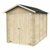Abri De Jardin En Bois De Pin Brut Fiamma - 4,85 M² -MON AMENAGEMENT JARDIN Soldes abri jardin bois brut fiamma