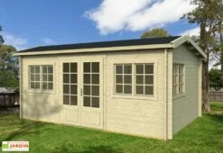 Abri De Jardin En Bois D’épicéa Brut Swindon – 19,98 M²