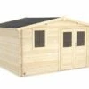 Abri De Jardin En Bois D’épicéa Brut Juno 13,9 M² -MON AMENAGEMENT JARDIN Soldes abri jardin bois brut tana 13m2