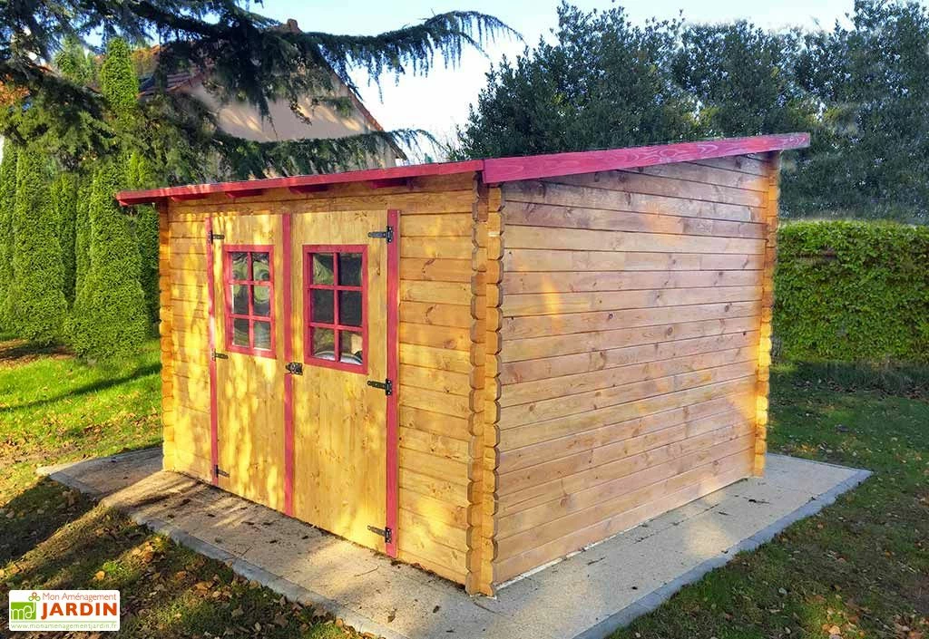 Abri De Jardin En Bois Avec Toiture 1 Pente 300x300cm (Sens Au Choix) 3 Abri De Jardin En Bois Avec Toiture 1 Pente 300x300cm (Sens Au Choix)