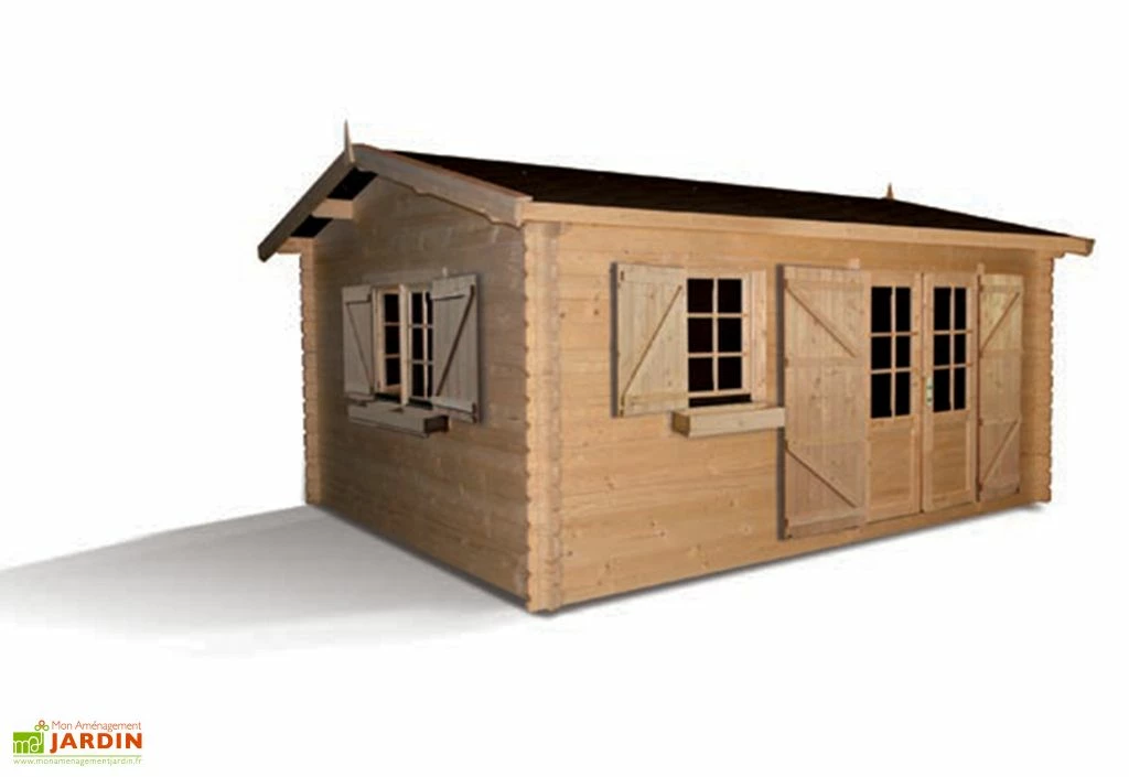Abri De Jardin En Bois D'épicéa Brut 19,82 M² - Piscatoria 3 Abri De Jardin En Bois D'épicéa Brut 19,82 M² - Piscatoria