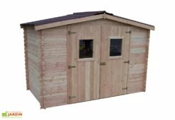 Abri De Jardin En Bois Douglas 20 Mm – 5,24 M² : 1,69 X 3,10 M 9 Abri De Jardin En Bois Douglas 20 Mm – 5,24 M² : 1,69 X 3,10 M -MON AMENAGEMENT JARDIN Soldes abri jardin bois douglas habrita 310x169cm