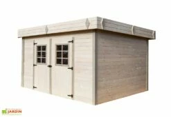 Abri De Jardin En Bois D’épicéa Brut 28 Mm – 16,77 M²