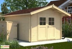 Abri De Jardin En Bois D’Épicéa Brut Premium 28 (4 Tailles)
