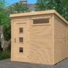 Abri De Jardin Bois D’Épicéa Design 171 Weka-Line T1 Confort - 5,6 M² -MON AMENAGEMENT JARDIN Soldes abri jardin bois epicea design 171 weka linet1 confort 56m