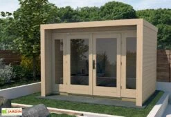 Abri De Jardin En Bois D’Épicéa Design 263 T3 - 8,7 M² (3 Coloris)