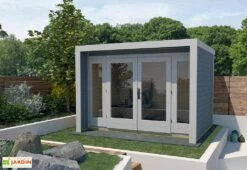 Abri De Jardin En Bois D’Épicéa Design 263 T2 - 6,9 M² (3 Coloris)