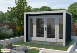 Abri De Jardin En Bois D’Épicéa Design 263 T2 - 6,9 M² (3 Coloris) 7 Abri De Jardin En Bois D’Épicéa Design 263 T2 - 6,9 M² (3 Coloris) -MON AMENAGEMENT JARDIN Soldes abri jardin bois epicea design 263t2 69m 2