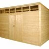 Abri De Jardin En Bois D’Épicéa Q Line 10 M² -MON AMENAGEMENT JARDIN Soldes abri jardin bois epicea qline 10m
