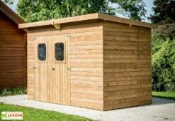Abri De Jardin En Bois D’épicéa Traité Theora – 4,97 M²