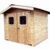 Abri De Jardin En Bois D’épicéa Traité Thermabri – 5,05 M² 1 Abri De Jardin En Bois D’épicéa Traité Thermabri – 5,05 M² -MON AMENAGEMENT JARDIN Soldes abri jardin bois epicea thermabri