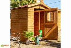 Abri De Jardin En Bois Traité THT Avec Plancher 2,5 M² 9 Abri De Jardin En Bois Traité THT Avec Plancher 2,5 M² -MON AMENAGEMENT JARDIN Soldes abri jardin bois epicea traite plancher 25m 2