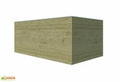Abri De Jardin En Bois D’épicéa Traité Qube 15 M² 10 Abri De Jardin En Bois D’épicéa Traité Qube 15 M² -MON AMENAGEMENT JARDIN Soldes abri jardin bois epicea traite qube 15m2 2
