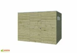 Abri De Jardin En Bois D’épicéa Traité Qube 6,3 M²