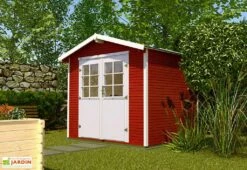 Abri De Jardin En Bois D’Épicéa WekaLine 4,9 M² (3 Coloris) -MON AMENAGEMENT JARDIN Soldes abri jardin bois epicea wekaline 4 94 m 3 coloris 2