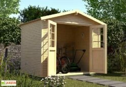 Abri De Jardin En Bois D’Épicéa WekaLine 6,1 M² (3 Coloris)