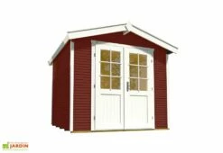 Abri De Jardin En Bois D’Épicéa WekaLine 6,1 M² (3 Coloris) -MON AMENAGEMENT JARDIN Soldes abri jardin bois epicea wekaline 6 1 m 3 coloris 2