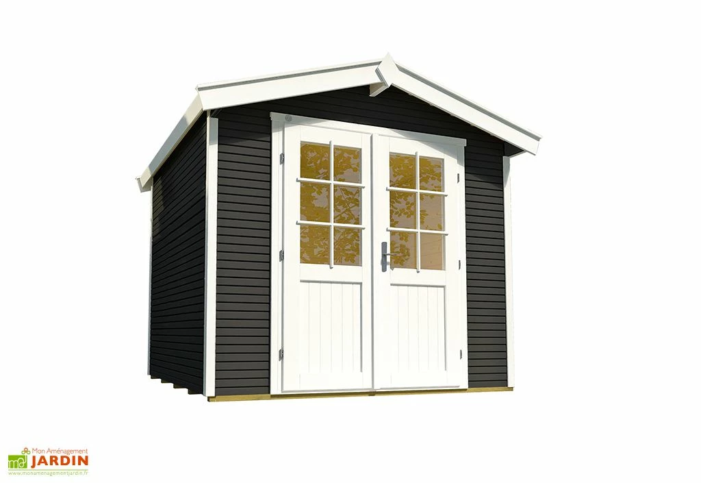 Abri De Jardin En Bois D’Épicéa WekaLine 8,8 M² (3 Coloris) 3 Abri De Jardin En Bois D’Épicéa WekaLine 8,8 M² (3 Coloris)