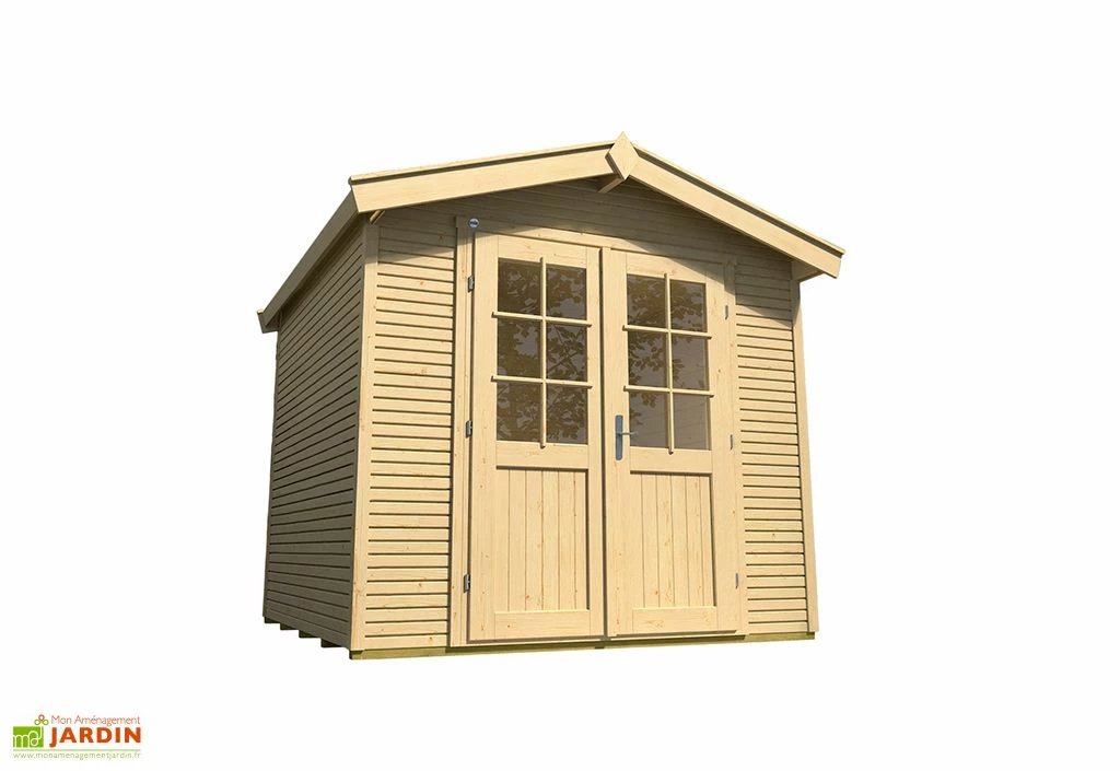 Abri De Jardin En Bois D’Épicéa WekaLine 8,8 M² (3 Coloris) 7 Abri De Jardin En Bois D’Épicéa WekaLine 8,8 M² (3 Coloris) – Image 5