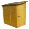 Abri De Jardin Adossé En Bois 16 Mm - 223 X 130 X 220 Cm -MON AMENAGEMENT JARDIN Soldes abri jardin bois massif 16mm petit