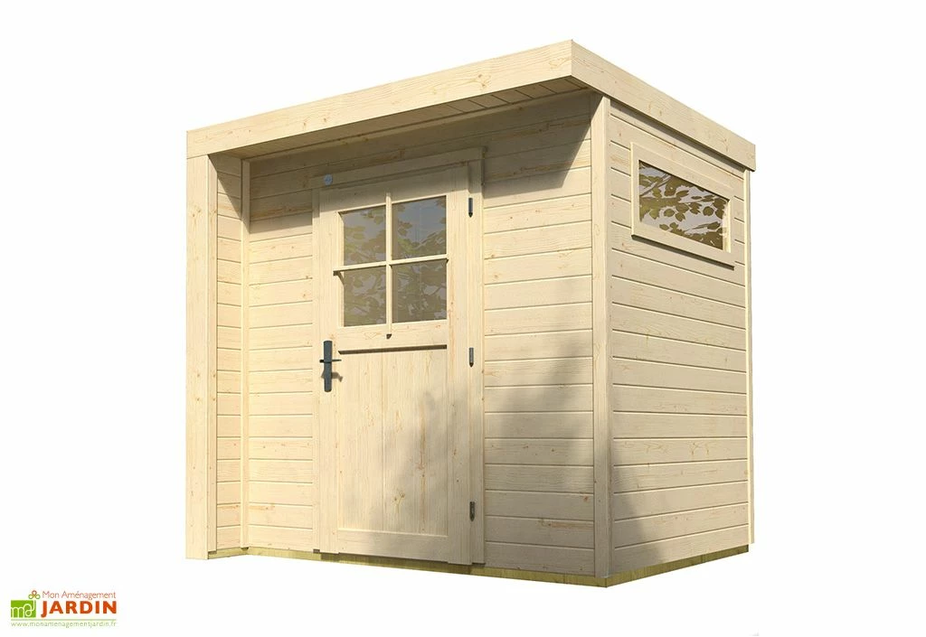 Abri De Jardin En Bois Riva 4,3 M² (2 Coloris) 6 Abri De Jardin En Bois Riva 4,3 M² (2 Coloris) – Image 4