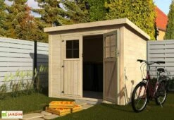 Abri De Jardin En Bois De Sapin Brut Talion 5,3 M²