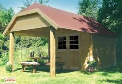 Solid Abri De Jardin Bois Cork 28mm (298x298cm)