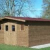 Abri De Jardin En Bois D’épicéa Traité Thermabri – 12 M² -MON AMENAGEMENT JARDIN Soldes abri jardin bois thermabri 12 m 2