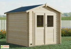 Abri De Jardin En Bois D’épicéa Brut Juno – 5,9 M²