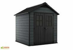 Abri De Jardin En Résine Keter 5 M² – Woodium 757 Anthracite