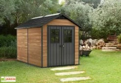 Abri De Jardin Keter En Résine Aspect Bois 6,5 M² Woodium 759