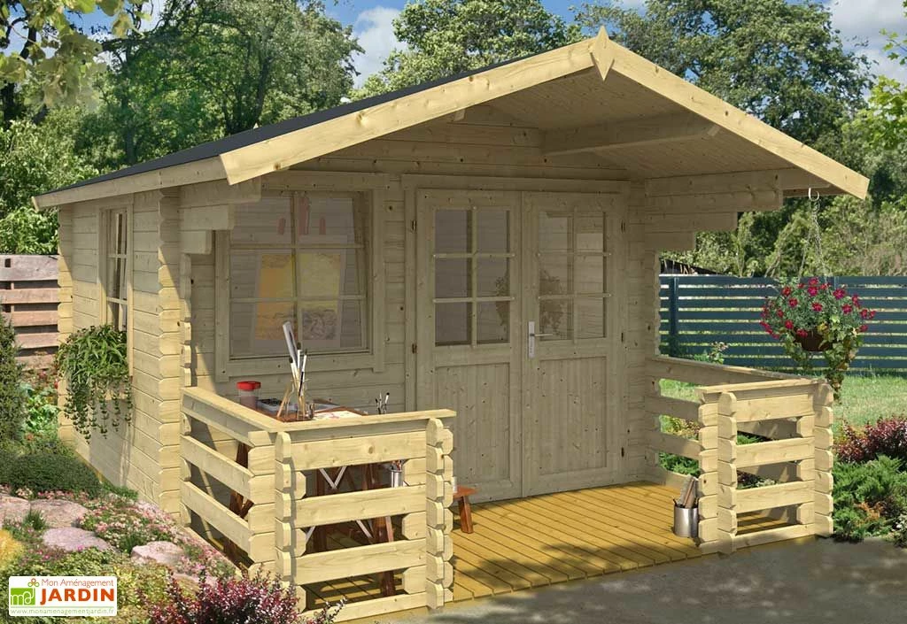 Abri De Jardin En Bois D’épicéa 13,2 M² – Lola 2 3 Abri De Jardin En Bois D’épicéa 13,2 M² – Lola 2