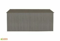 Abri De Jardin En Métal Look Bois Vieilli 13,51 M² -MON AMENAGEMENT JARDIN Soldes abri jardin metal cabane aspect bois vieilli 421x321cm